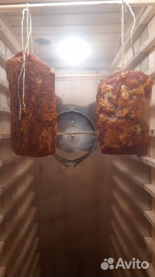 Вялочный шкаф, коптильня