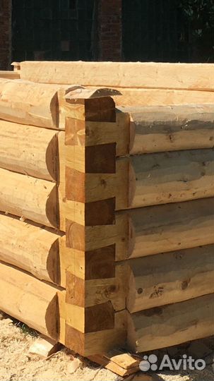 Сруб бани 6х3+2