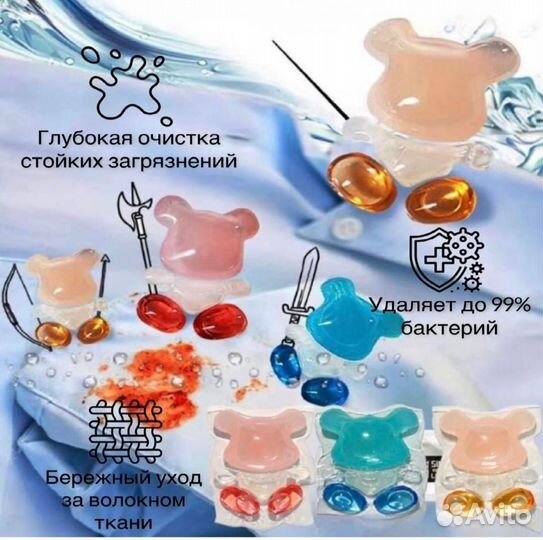 Капсулы для стирки импорт