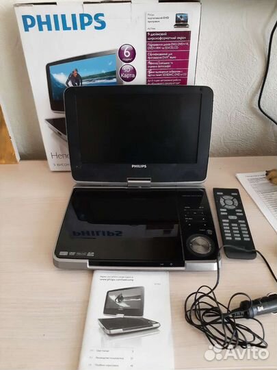 Портативный видеопроигрыватель philips
