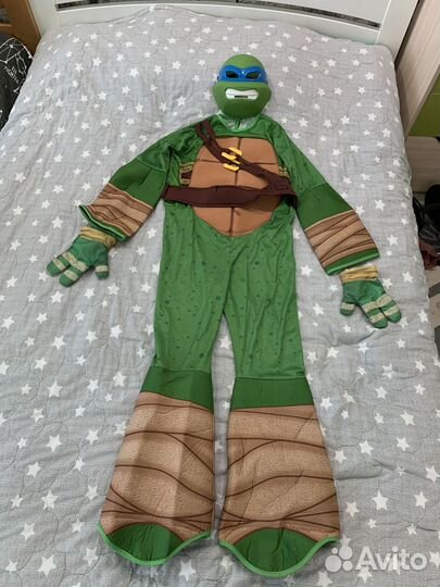 Костюм черепашки-ниндзя Rafael 6-7 лет