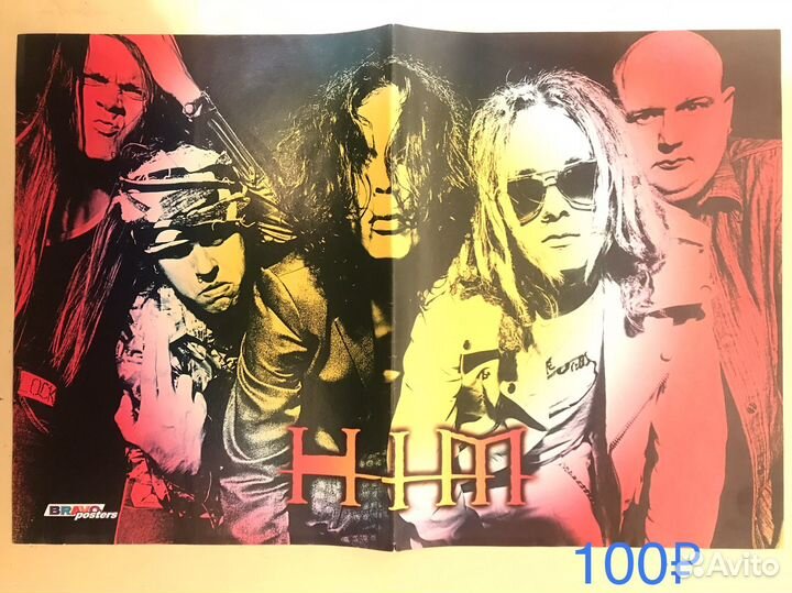 Плакаты HIM, Tokio Hotel