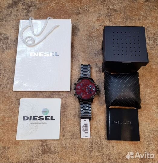 Часы Оригинальные мужские Diesel DZ7395 чёрный