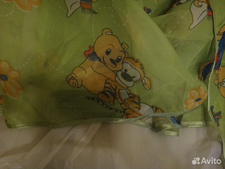 Шторы в детскую тюлевидные цветные