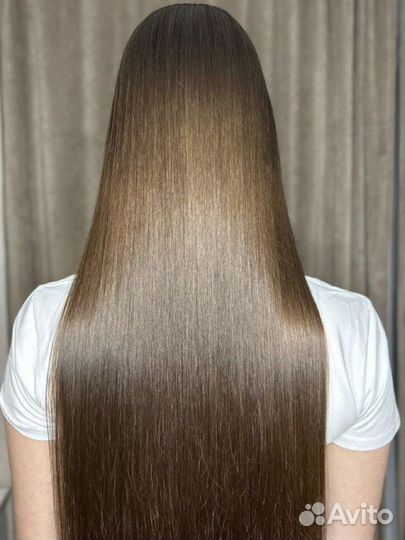 Модель на кератиновое выпрямление волос и ботокс