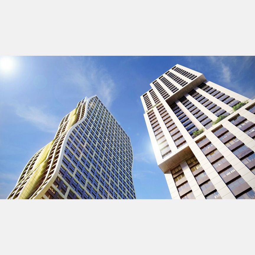 3-к. квартира, 57,2 м², 2/68 эт.