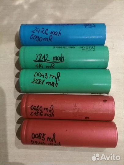 Аккумуляторы для ноутбуков. Элементы 18650 и 16650