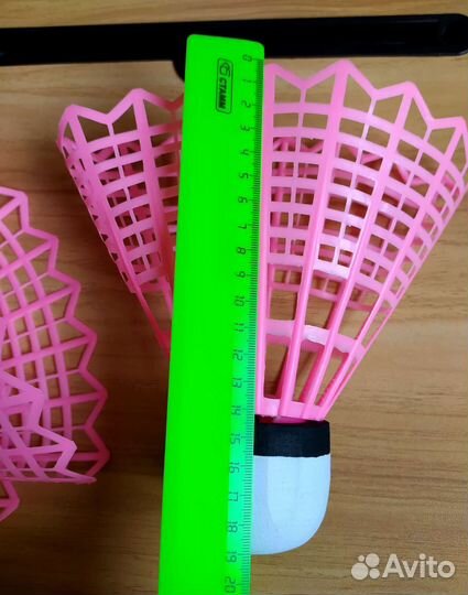 Огромные воланчики. Набор. Бадминтон