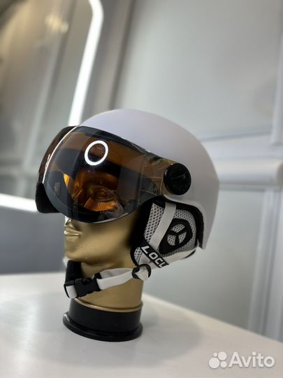 Горнолыжный шлем+очки+балаклава