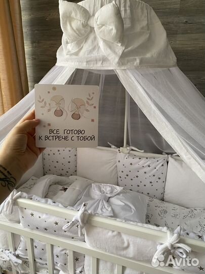 Бортики в детскую кроватку