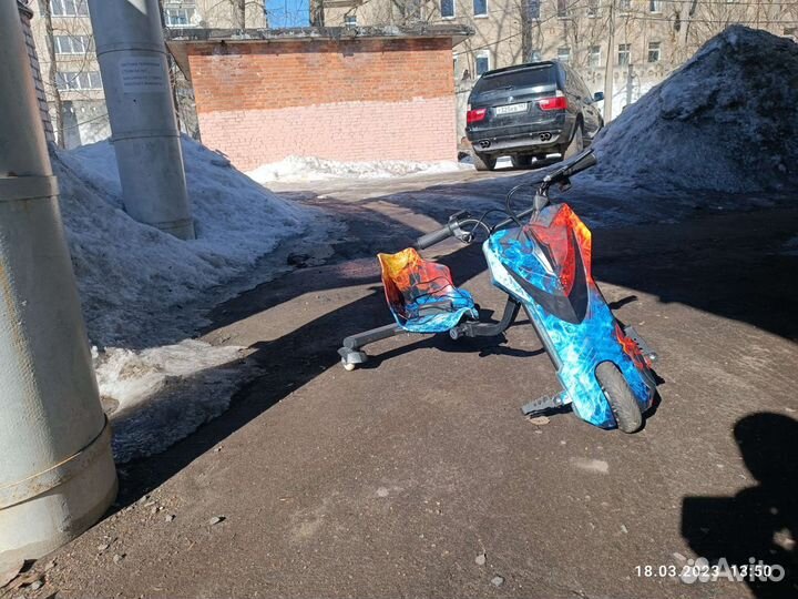 Электроскутер дрифт карт