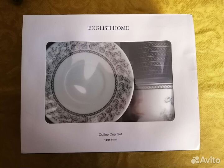 Набор для кофе для двоих English Home