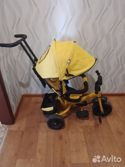 Детский трехколесный велосипед бу