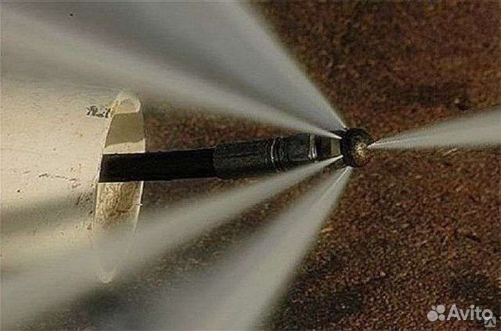 Прочистка канализации, устранение засоров труб