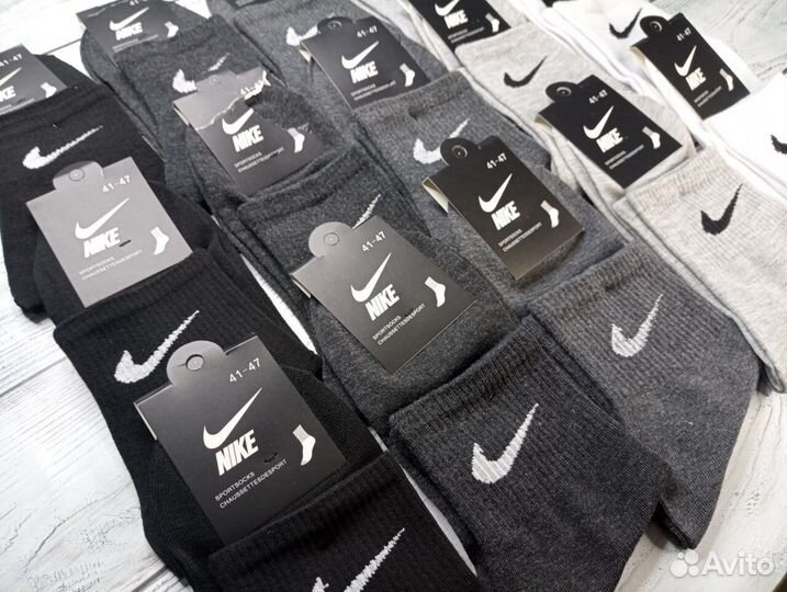 Носки nike высокие