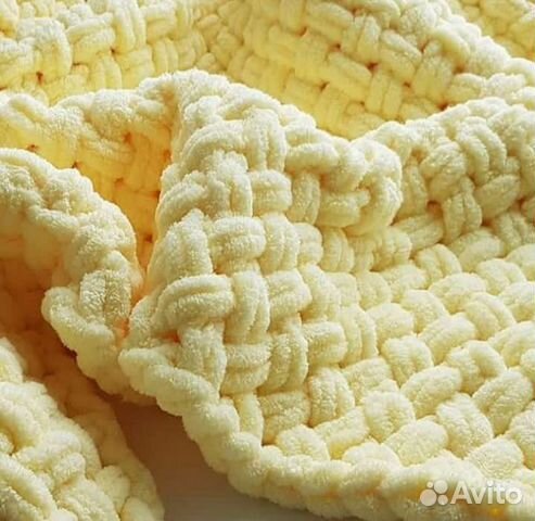 Плед детский плюшевый