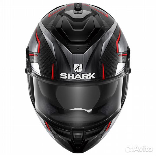 Мотошлем Shark spartan GT carbon kromium Red 2023