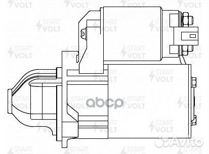 Стартер hyundai/KIA optima/I40 10- 2.0i 1.2кВт