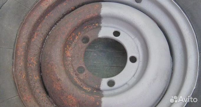 Пескоструйная обработка дисков