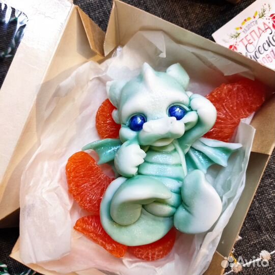 Мыло ручной работы Дракон