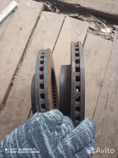 Тормозные диски Toyota Vitz, Yaris(оригинал)