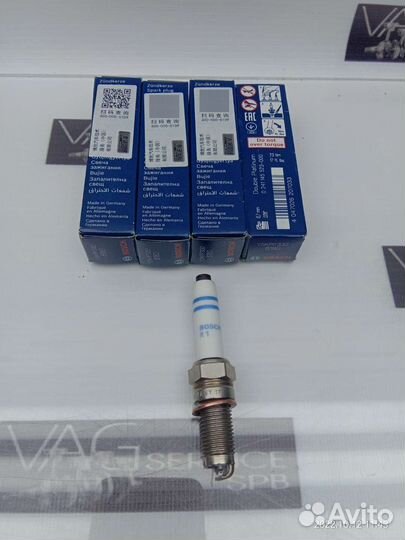 К-кт новых свечей зажигания VAG EA211 1.4 1.2