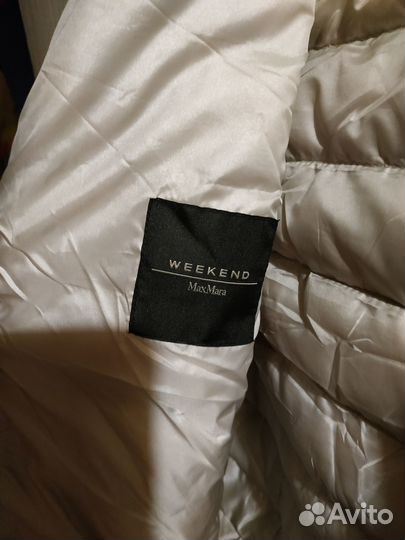 Max Mara лёгкий Пуховик оригинал