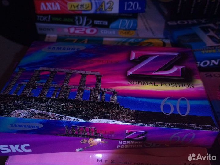 Аудиокассеты запечатанные и распечатанные