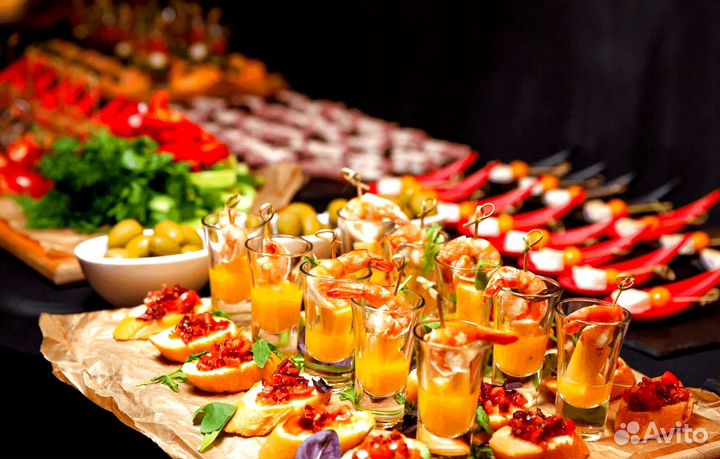 Кейтеринг для дня рождения салаты мясо заксуки