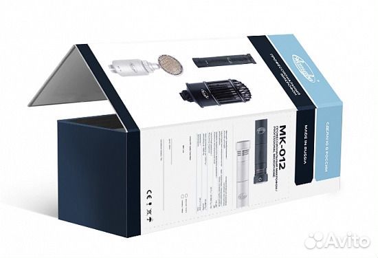 Мк-012-30 (никель, в картон. упак.) микрофон Октав