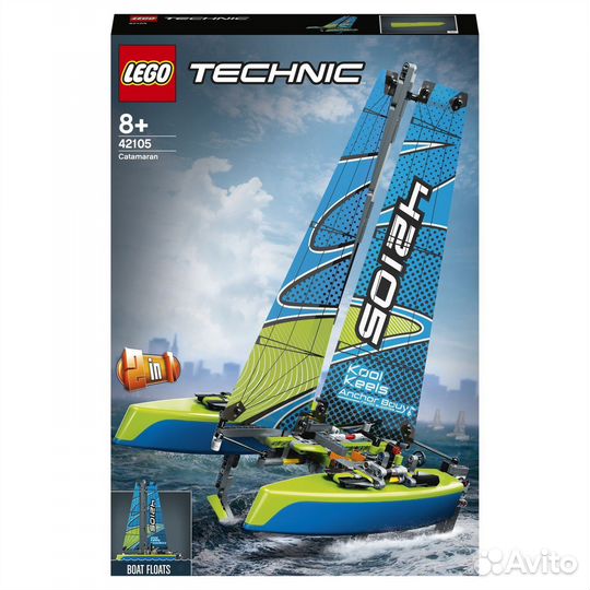 Lego Technic 42105 Катамаран/Катер. Новый