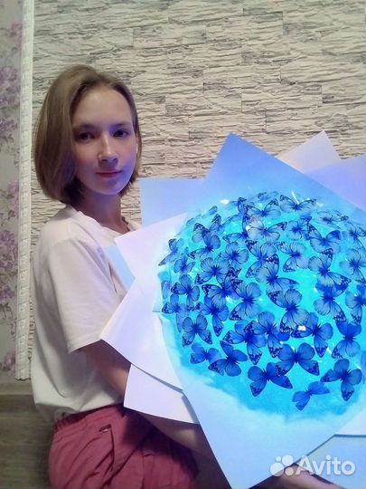 Букет из бабочек