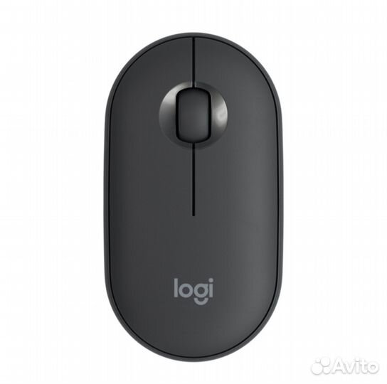 Беспроводная мышь logitech pebble graphite