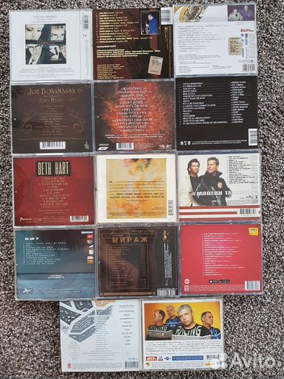 CD диски фирменные и лицензионные, 1 часть