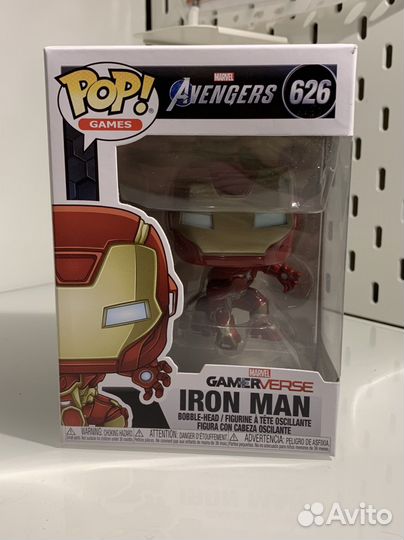 Fanko pop marvel железный человек 626