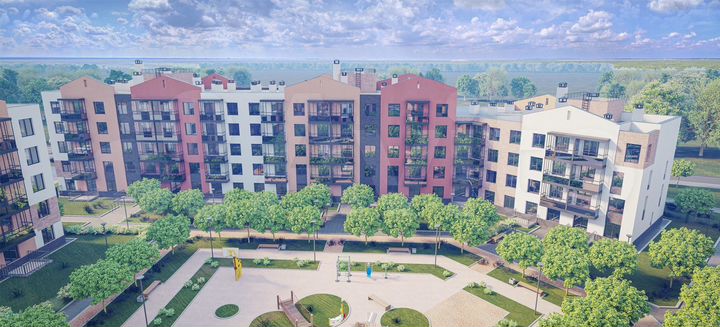 2-к. квартира, 58,5 м², 1/5 эт.