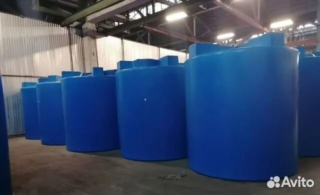 Емкость пластиковая под дизтопливо воду на 5000л