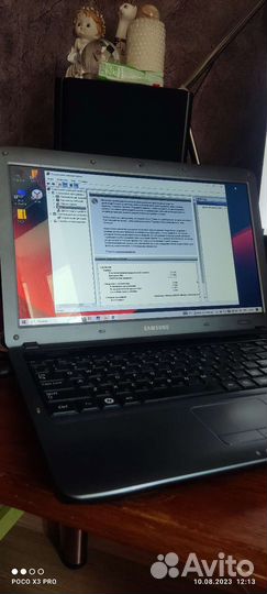 Ноутбук samsung r525