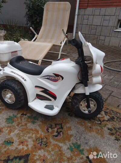 Детский мотоцикл на аккумуляторе бу