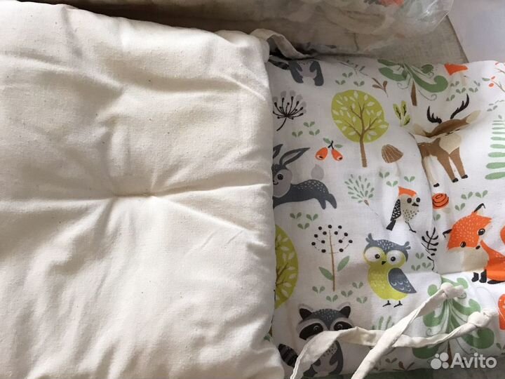 Бортики в кроватку (2 шт)