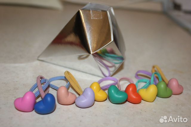 Резиночки для волос набор, подарок к 8 марта