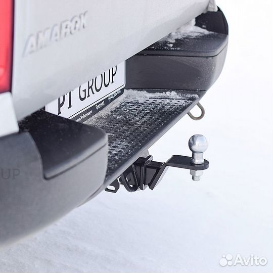 Фаркоп Volkswagen Amarok 2010- съемный квадрат