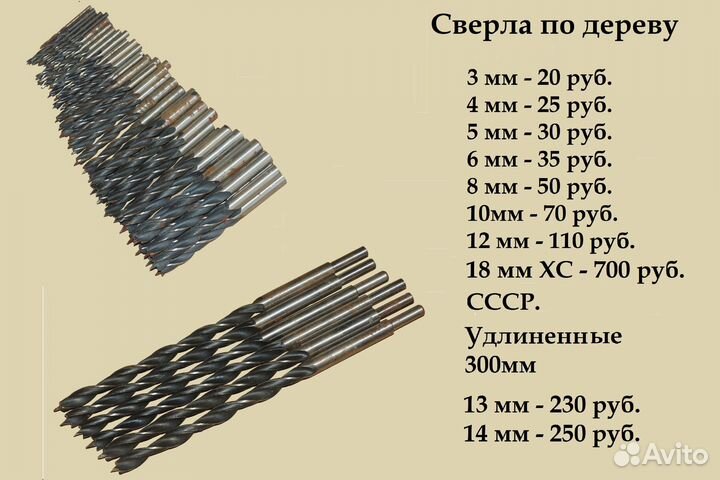 Сверло по металлу СССР