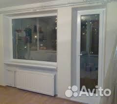 Дверной стеклопакет