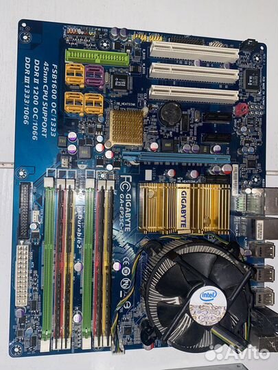 Материнская плата LGA 775