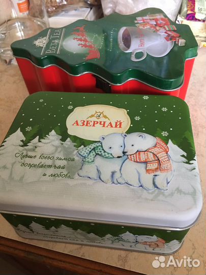 Коробки металлические для хранения
