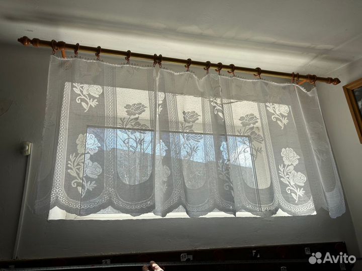Гардина со тюлевыми шторками