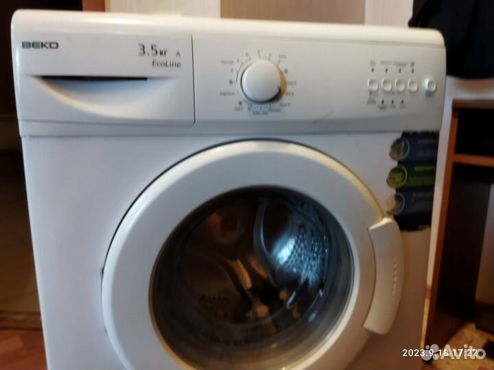 Стиральная машина beko рабочая 3,5 кг узкая б/у