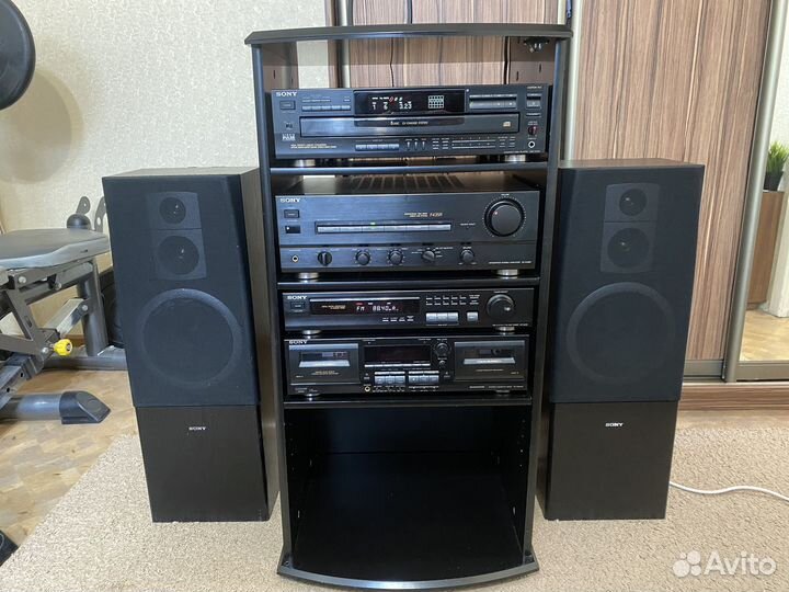 Мощный сетап Sony (TA-F435R/CDP-C545/ST-S215)