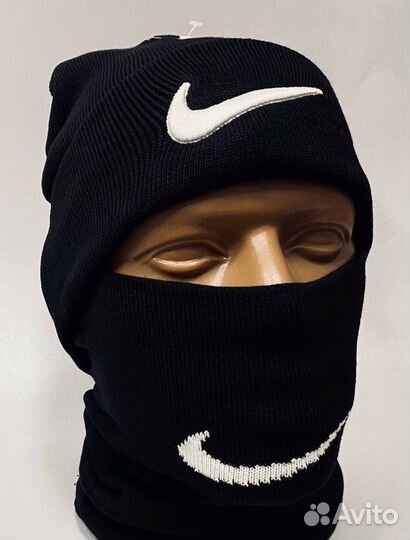 Комплект шапка и шарф